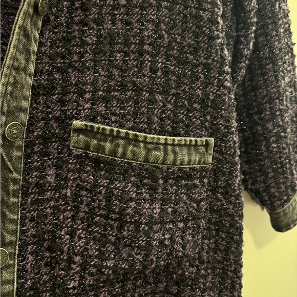 Diesel jacket purple tweed - Picture 8 of 10